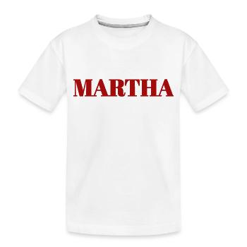 Martha - T-shirt bio Premium Enfant - blanc - Devant