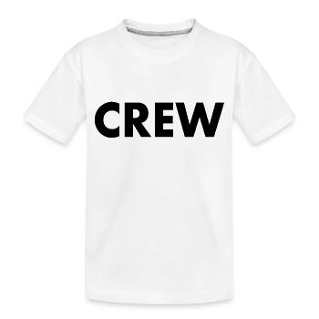 Crew - T-shirt bio Premium Enfant - blanc - Devant