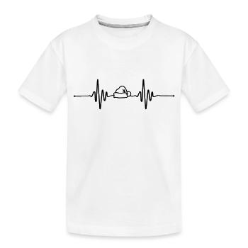 Beat Christmas - Kids' Premium Organic T-Shirt - white - Front