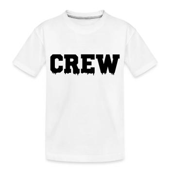 équipage - T-shirt bio Premium Enfant - blanc - Devant