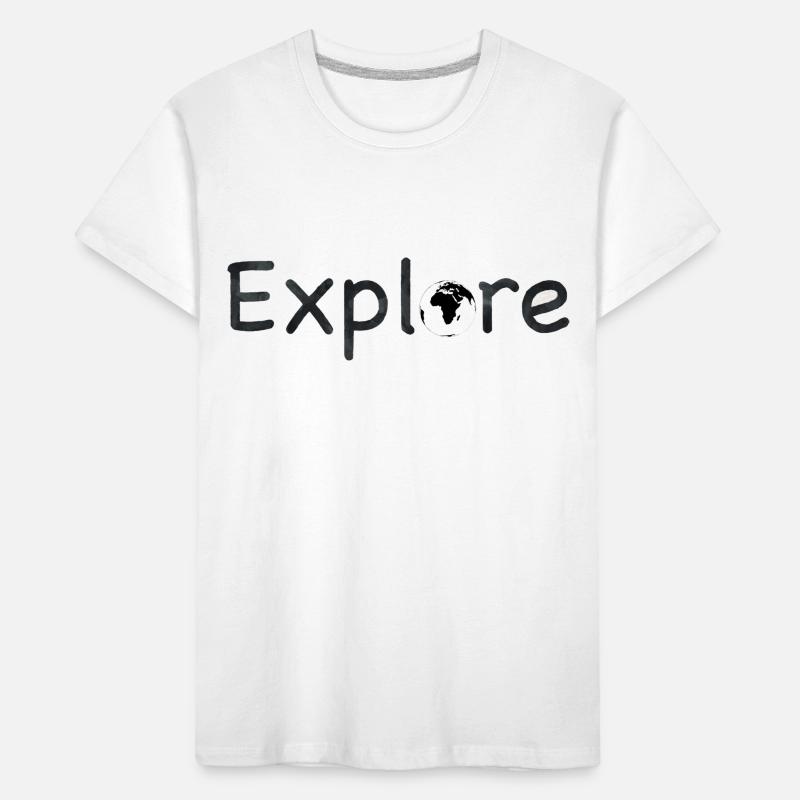 Explore T-shirt bio Premium Enfant