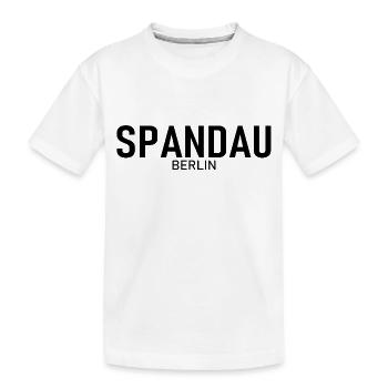 Spandau - Berlin - Deutschland - Kinder Premium Bio T-Shirt - Weiß - Vorne