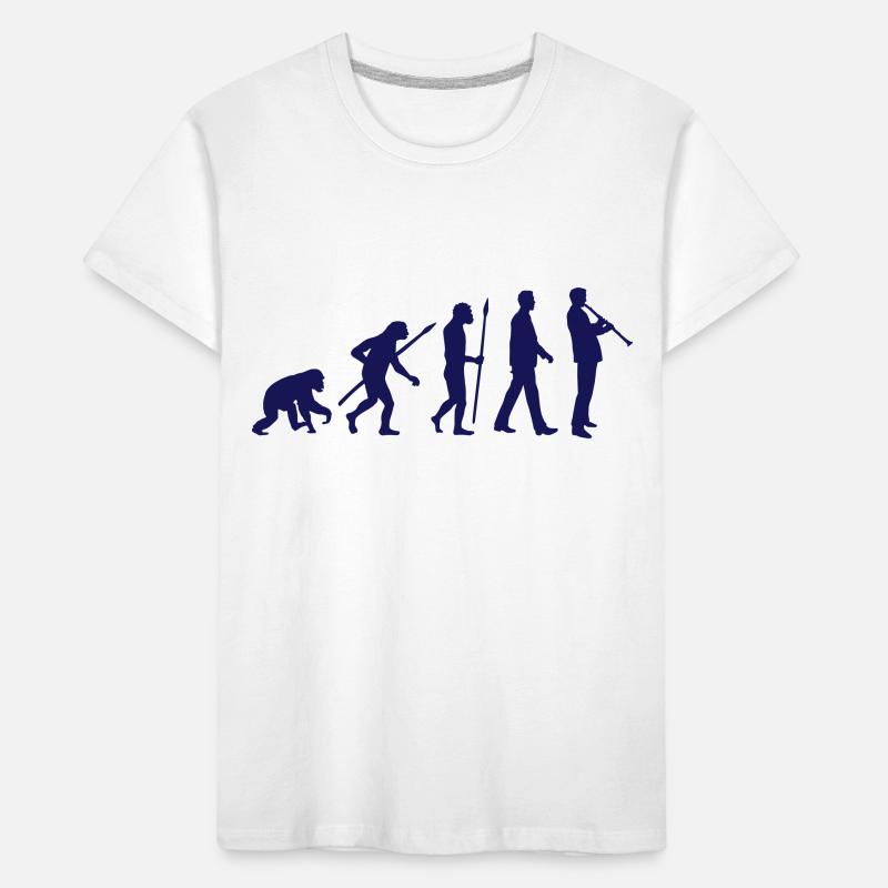 evolution_klarinette_spieler_082013_a_1c T-shirt bio Premium Enfant