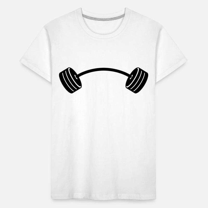 weights Kids' Premium Organic T-Shirt