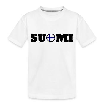 La Finlande - T-shirt bio Premium Enfant - blanc - Devant