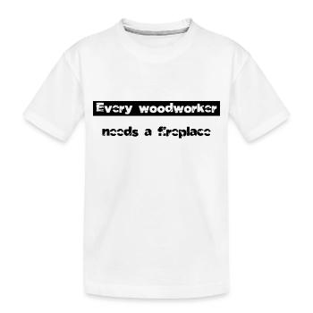 blogger humour dictons drôles - T-shirt bio Premium Enfant - blanc - Devant