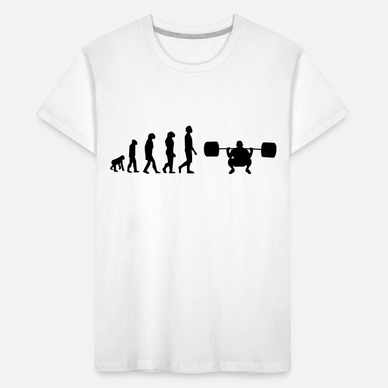 Weightlifting evolution Kids' Premium Organic T-Shirt