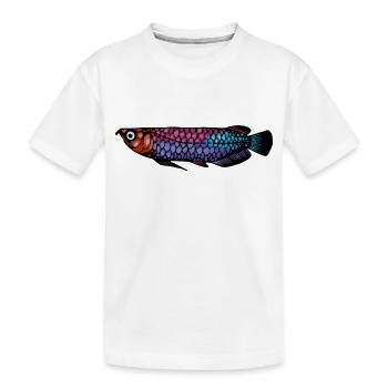 Meerestiere - Kinder Premium Bio T-Shirt - Weiß - Vorne