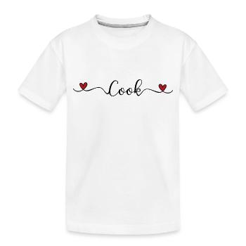 Cuire - T-shirt bio Premium Enfant - blanc - Devant