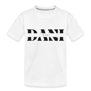 Dani Mode - Kinder Premium Bio T-Shirt - Weiß - Vorne