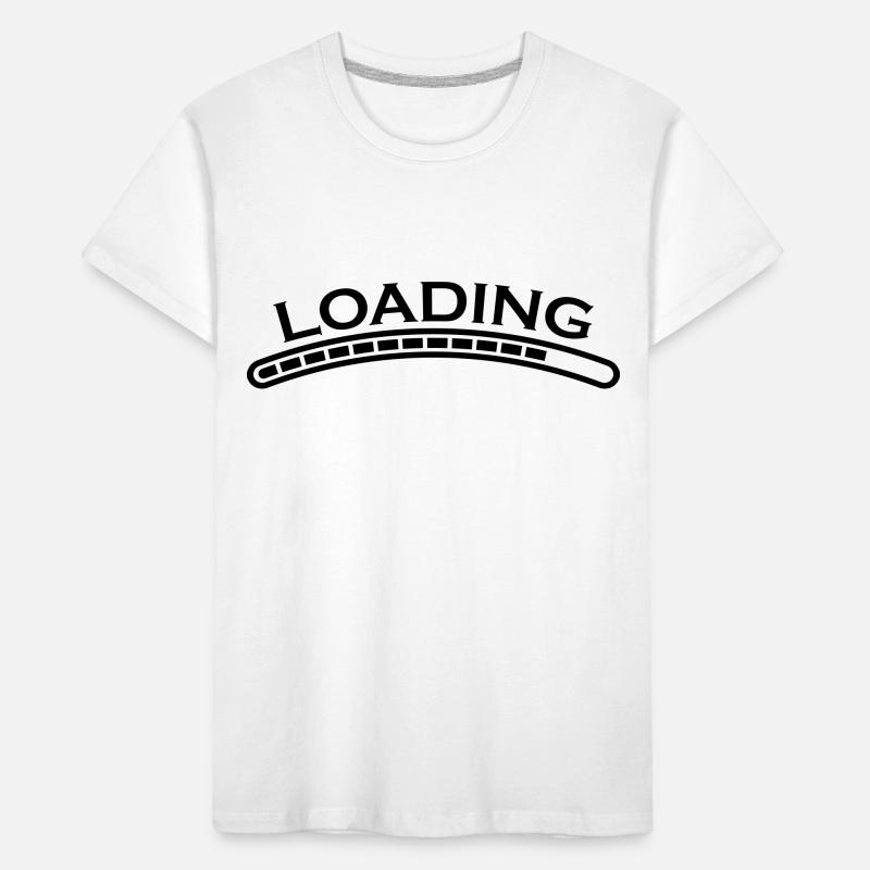 loading bar Kids' Premium Organic T-Shirt