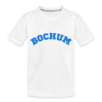 Bochum - Kinder Premium Bio T-Shirt - Weiß - Vorne