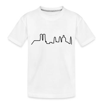 Munich - Munich - horizon - T-shirt bio Premium Enfant - blanc - Devant
