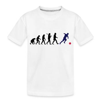 EVOLUTION FOOTBALL - T-shirt bio Premium Enfant - blanc - Devant