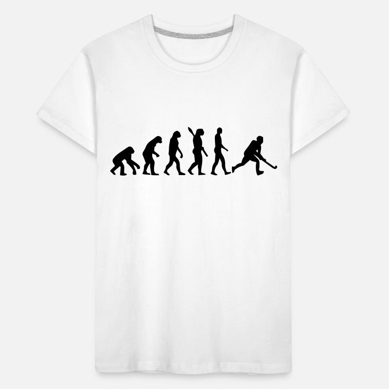 HOCKEY EVOLUTION! Kids' Premium Organic T-Shirt