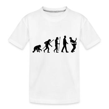 evolution_rocks_032012_l1c - Kinder Premium Bio T-Shirt - Weiß - Vorne