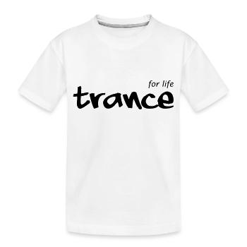 TRANCE pour la vie - T-shirt bio Premium Enfant - blanc - Devant