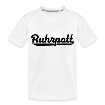 Ruhrpott - Kinder Premium Bio T-Shirt - Weiß - Vorne