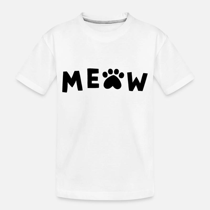 Miaou - T-shirt bio Premium Enfant - blanc