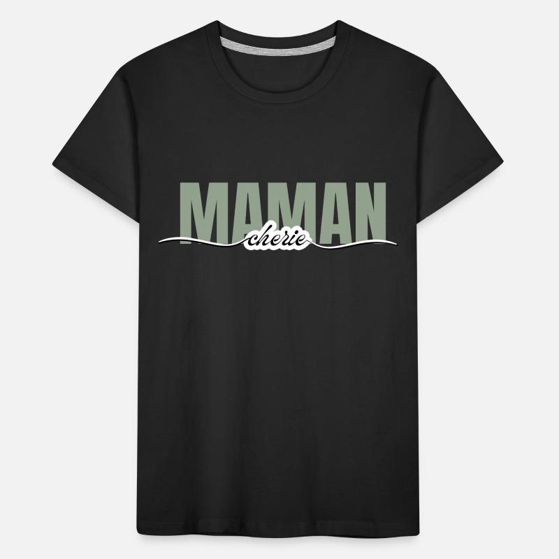Mama Liebling - Mama Geschenk Kinder Premium Bio T-Shirt