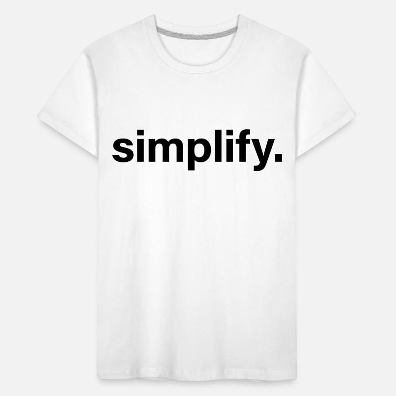 simplifier T-shirt bio Premium Enfant