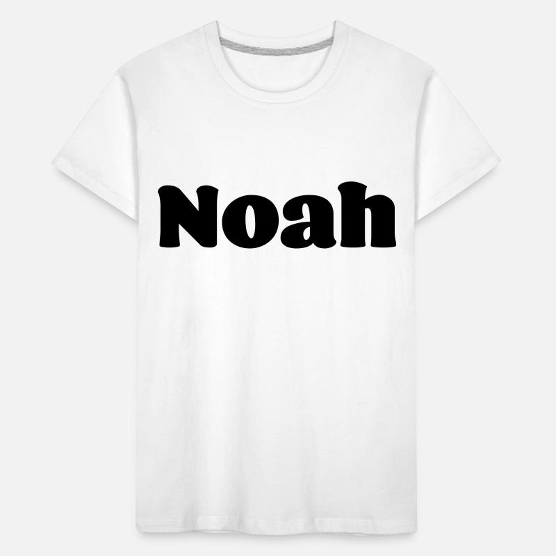 Vorname Noah Geschenk Kinder Premium Bio T-Shirt