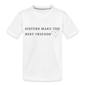 Sister - Kids' Premium Organic T-Shirt - white - Front
