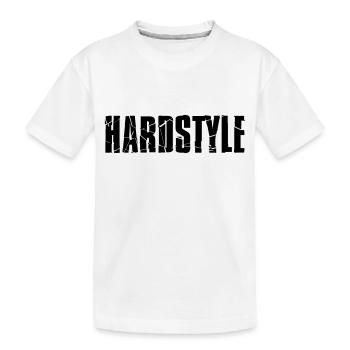 Hardstyle - T-shirt bio Premium Enfant - blanc - Devant
