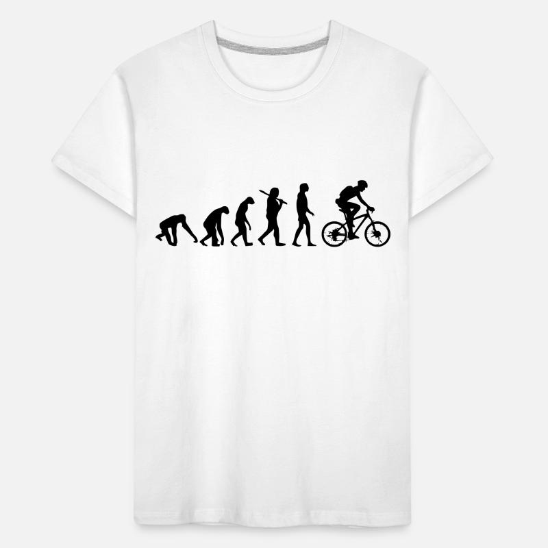 ÉVOLUTION DU VÉLO T-shirt bio Premium Enfant