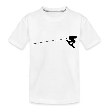 wakeboarder - T-shirt bio Premium Enfant - blanc - Devant