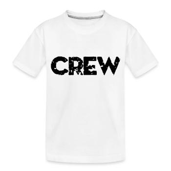 Crew - T-shirt bio Premium Enfant - blanc - Devant