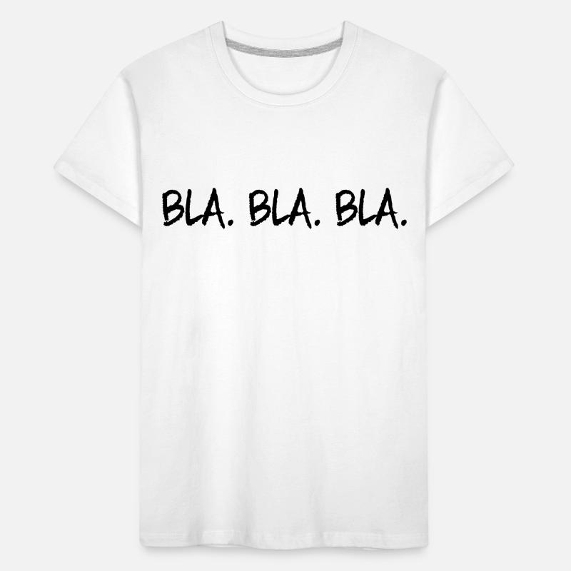 Bla Bla Bla T-shirt bio Premium Enfant