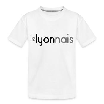 Lyonnais - anpassbar - Kinder Premium Bio T-Shirt - Weiß - Vorne