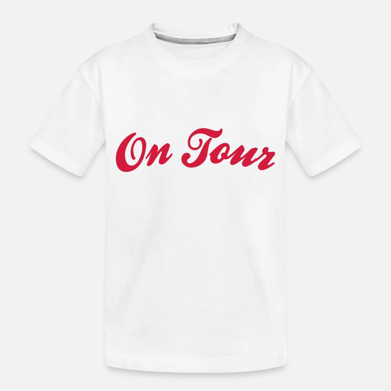on tour - T-shirt bio Premium Enfant - blanc