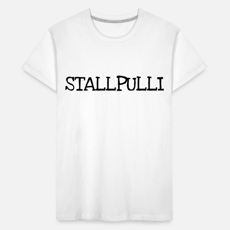 Stallpulli stallpulli T-shirt bio Premium Enfant