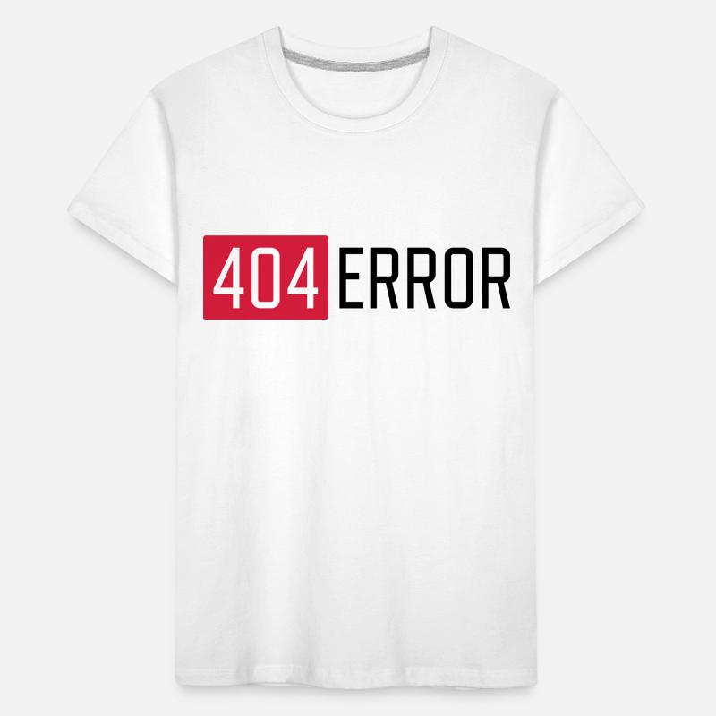 404 ERROR Kids' Premium Organic T-Shirt