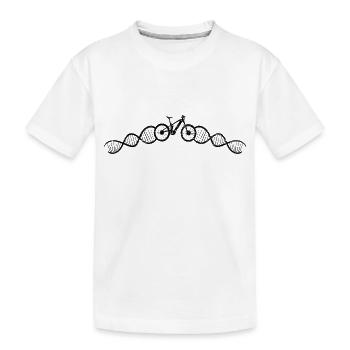Bicycle Mountain Bike Cycling Cycling Tour Cycling - Kids' Premium Organic T-Shirt - white - Front