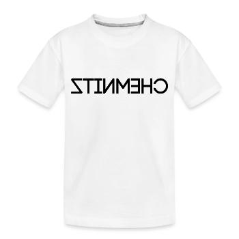 Chemnitz - seitenverkehrt - Kinder Premium Bio T-Shirt - Weiß - Vorne