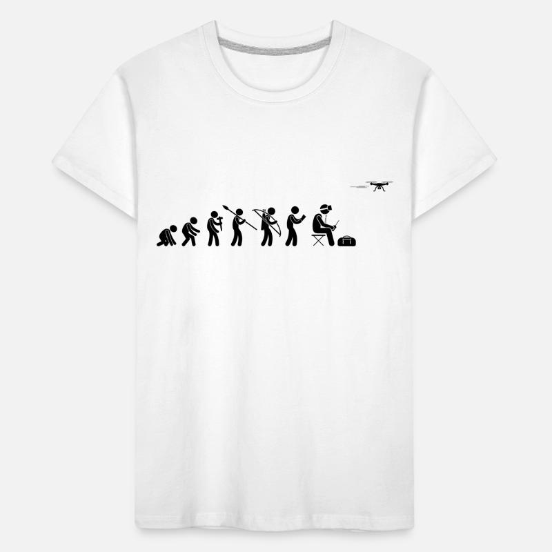 Drone Evolution Kids' Premium Organic T-Shirt