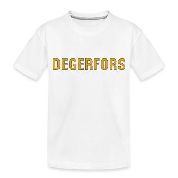 Degerfors - Kids' Premium Organic T-Shirt - white - Front