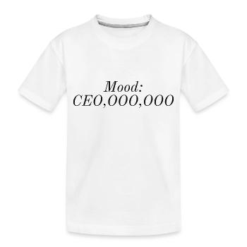 Humeur: PDG,OOO,OOO - T-shirt bio Premium Enfant - blanc - Devant