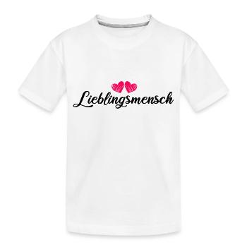 Personne préférée - T-shirt bio Premium Enfant - blanc - Devant