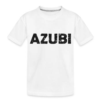 Azubi - Kinder Premium Bio T-Shirt - Weiß - Vorne