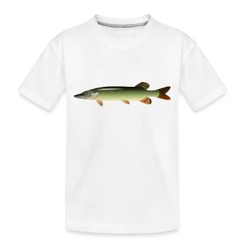 fish15 - T-shirt bio Premium Enfant - blanc - Devant