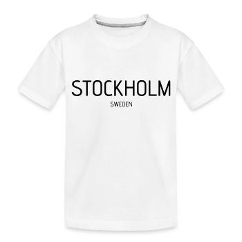 stockholm - T-shirt bio Premium Enfant - blanc - Devant