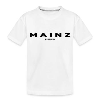 Mainz - Kinder Premium Bio T-Shirt - Weiß - Vorne
