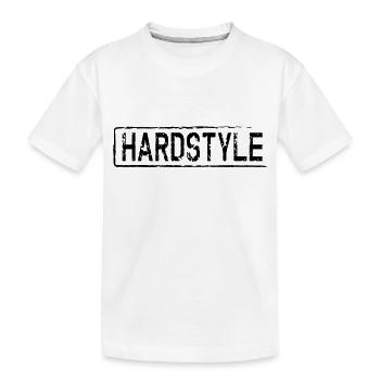 hardrock - Kinder Premium Bio T-Shirt - Weiß - Vorne