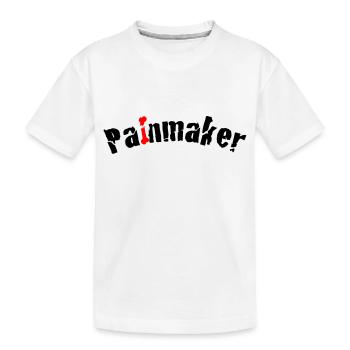 Painmaker aka Physiothérapeute - T-shirt bio Premium Enfant - blanc - Devant