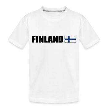 Finland - T-shirt bio Premium Enfant - blanc - Devant