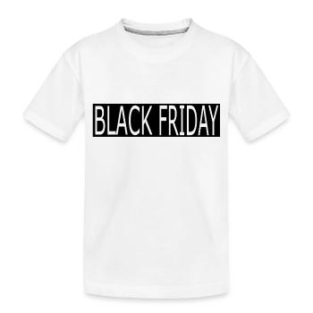 Black friday - T-shirt bio Premium Enfant - blanc - Devant